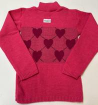 Básica Lã Blusa Frio Menina Inverno Tam 8 10 12 Juvenil 942