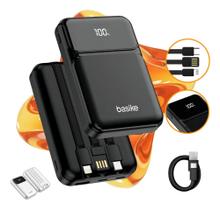 Basike Carregador Power Bank Portátil Turbo 10000mah Compatível Com iPhone Samsung Xiaomi Motorola Basike Carregador Power Bank Portátil Turbo 10000mah Compatível Com iPhone Samsung Xiaomi Motorola