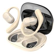 Basike Fone De Ouvido Bluetooth Esportivo Tws Cáqui Moderno - Fones Com Conexão Rápida, 60h