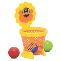 Basket Ball Baby Leao Com Alca +3 Bolinhas Na Solapa