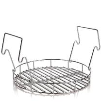 Basket Char-Broil The Big Easy com acabamento cromado de 23 cm