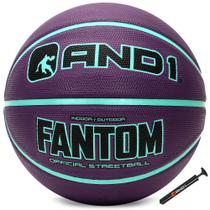 Basketball AND1 Fantom Rubber tamanho oficial 7 (29,5 cm) Basketball AND1 Fantom Rubber tamanho oficial 7 (29,5 cm)