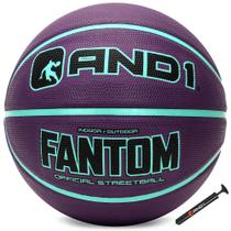 Basketball AND1 Fantom Rubber tamanho oficial 7 (29,5 cm)