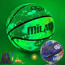 Basketball MILACHIC tamanho 7, couro PU que brilha no escuro Basketball MILACHIC tamanho 7, couro PU que brilha no escuro