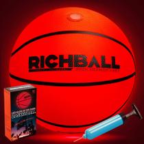 Basketball Richball LED Light Up Glow in The Dark Tamanho 7