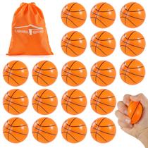 Basketball Stress Balls LoveStown, 6,35 cm, espuma macia, 20 unidades