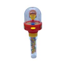 Basketoys Cesta de Basquete c/ tubo de balinha tutti frutti