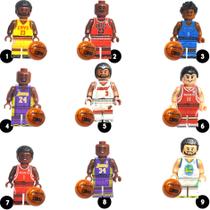 BASQUETE 9 jogadores Baketball Blocos Montar Coleção Minifigures Melhor time Super Stars Contender Dream Team Letsgo Toys BASQUETE 9 jogadores Baketball Blocos Montar Coleção Minifigures Melhor time Super Stars Contender Dream Team Letsgo Toys