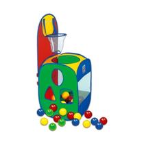 Basquete Game Com 60 Bolinhas 6204 - Braskit Basquete Game Com 60 Bolinhas 6204 - Braskit