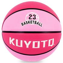 Basquete infantil KUYOTQ tamanho 4 65 cm rosa borracha Basquete infantil KUYOTQ tamanho 4 65 cm rosa borracha
