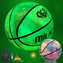 Basquete MILACHIC Glow in The Dark, tamanho 7, interior e exterior Basquete MILACHIC Glow in The Dark, tamanho 7, interior e exterior