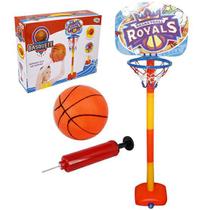 Basquete royals com pedestal + bola e bomba wellkids