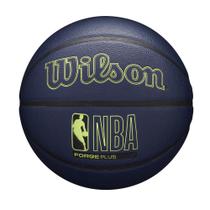Basquete WILSON NBA Forge Plus interno/externo azul marinho Basquete WILSON NBA Forge Plus interno/externo azul marinho