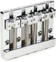 Bass Bridge Assembly Fender Himass de 4 cordas com selas de zinco Bass Bridge Assembly Fender Himass de 4 cordas com selas de zinco