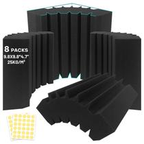 Bass Traps Acoustic Foam Corner, pacote com 8 Knightsacoustic