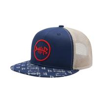 Bassdash Flat Brim Trucker Cap Ajustável Snapback Hat Malha Voltar Para Homens Mulheres Pesca Caça