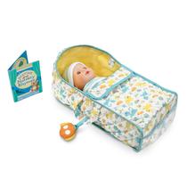 Bassinet Play Set Melissa & Doug Mine to Love para bonecas de mais de 3 anos