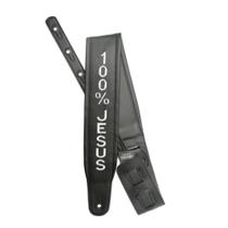 Basso - Correia Sintética Classic Preta 7,5 cm CLA 100 JESUS