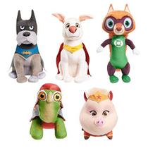 Basta jogar DC Super-Pets Small Plush 5-Piece Set Stuffed Animals, Kids Toys for Ages 3 Up, Amazon Exclusive - Just Play