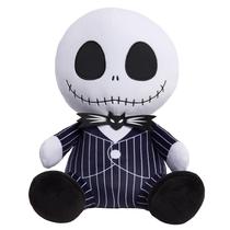 Basta jogar The Nightmare Before Christmas, da Disney Tim Burton, Jack Skellington Comfort Weighted Plush, brinquedos infantis para maiores de 3 anos Basta jogar The Nightmare Before Christmas, da Disney Tim Burton, Jack Skellington Comfort Weighted Plush, brinquedos infantis para maiores de 3 anos