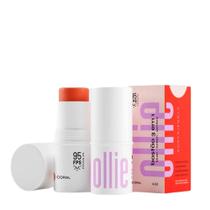 Bastão 3 em 1 blush batom e sombra FPS 95 4,5g Ollie