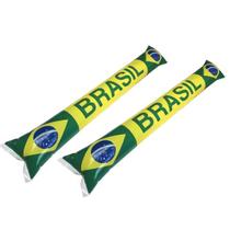 Bastão Balão Bate Bate Inflável Copa do Mundo Torcida Brasil - ArtHouse