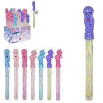 Bastao bolha de sabão sereia/poney 25 cm