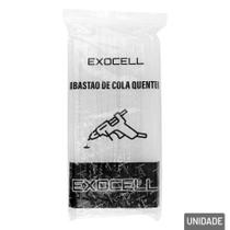 Bastão Cola Quente Refil Grossa Transparente ExoCell 27x11mm