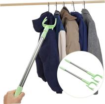 Bastão De Alcance Ajustável De Alumínio Gancho