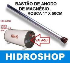 Bastão De Anodo De Magnésio Rosca 1"X50cm - 070002K34