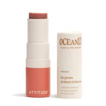 Bastão de brilho labial ATTITUDE Oceanly Sheer Ginger 3,5 ml vegano
