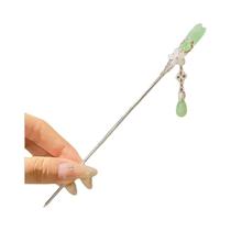 Bastão De Cabelo Retrô Elegante Com Borla Para Mulheres, Vestidos Longos, Cerimônias, Uso Diário,