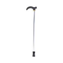 Bastão De Caminhada Ajustável Em Liga De Alumínio 75-90cm, 2 Seções, Antiderrapante, Para Idosos
