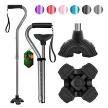 Bastão de caminhada BeneCane ajustável com alça acolchoada Bastão de caminhada BeneCane ajustável com alça acolchoada