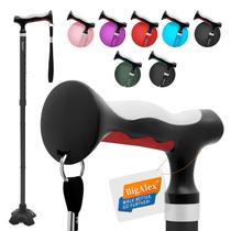 Bastão de caminhada BigAlex, alça leve dobrável de TPR Bastão de caminhada BigAlex, alça leve dobrável de TPR