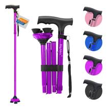 Bastão de caminhada BigAlex dobrável ajustável leve 76-89 cm Bastão de caminhada BigAlex dobrável ajustável leve 76-89 cm