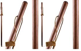 Bastão de caminhada Brazos 55 Free Form Pine Wood Hiking Red (x2) Bastão de caminhada Brazos 55 Free Form Pine Wood Hiking Red (x2)