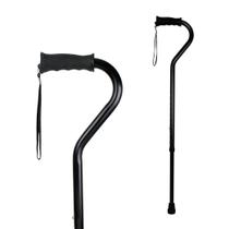 Bastão de caminhada Carex com alça macia ajustável preta 74-97 cm Bastão de caminhada Carex com alça macia ajustável preta 74-97 cm
