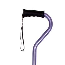 Bastão de caminhada Carex Ergo Offset Cane feminino ajustável roxo Bastão de caminhada Carex Ergo Offset Cane feminino ajustável roxo