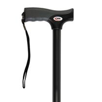 Bastão de caminhada Carex Soft Grip ajustável em altura preta Bastão de caminhada Carex Soft Grip ajustável em altura preta