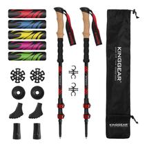 Bastão de caminhada nórdico KINGGEAR TPC-1 100% fibra de carbono Bastão de caminhada nórdico KINGGEAR TPC-1 100% fibra de carbono