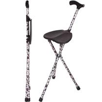 Bastão de caminhada Switch Sticks, bengala dobrável com assento de 86 cm de altura