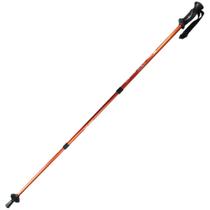 Bastão de Caminhada Trek Pro Ajustável de 65cm a 1,35m Duralumínio NTK Laranja Ideal para Trilhas e trekking