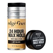 Bastão de cera para cabelo vermelho da Kiss 24HR Max Hold Edge Control 80 ml Bastão de cera para cabelo vermelho da Kiss 24HR Max Hold Edge Control 80 ml