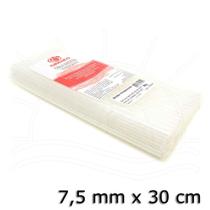 Bastão de Cola Quente Transparente Fino Círculo - 1Kg