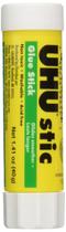 Bastão de Cola UHU 99655 40 g Pacote com 6 Transparente/Branco