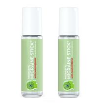 Bastão de enxaqueca Migrastil Cooling Peppermint Eucalyptus, pacote com 2 unidades