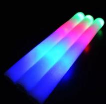 Bastão De Espuma Led Pisca Acessorio De Festa 5 Unidades
