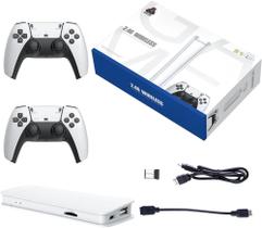 Bastão de jogo retrô M15, saída HDMI 4K e controle sem fio, console de videogame Plug and Play