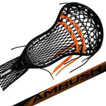 Bastão de lacrosse Franklin Sports Youth preto/laranja 26cm